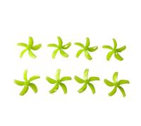 D63-5 5 Pales 2.5 Pouces PC Inverse | Machine traversée conduite, Black Shadow 25 bee25(Fluorescent yellow)