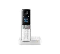 D635 - Téléphone sans fil - système de répondeur avec ID d'appelant/appel en instance - DECT\GAP - (conférence) à trois capacité d'appel - blanc