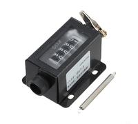 D67-F Compteur manuel manuel à 5 chiffres réinitialisable pour machine industrielle avec fixation à vis