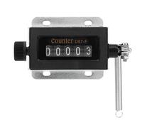 D67F Compteur de Course de Traction Manuel à 5 Chiffres, Réinitialisable Mécaniquement, Outil de Comptage Précis avec Retour Rotatif à Zéro, Comptage Industriel pour Presse et
