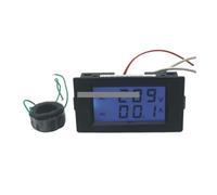 D69 Dual LCD display Voltage and current meter blue backlight panel voltmeter ammeter range AC 80-300V 0-99.9A Black