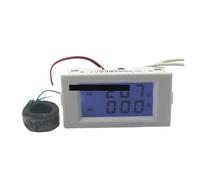 D69 Dual LCD display Voltage and current meter blue backlight panel voltmeter ammeter range AC 80-300V 0-99.9A white
