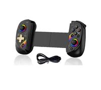 D8 Mobile Stretch avec Manette de Jeu Légère pour Double Hall Sans Fil Tablette Interrupteur Corps Vibration Grip Ciel Étoilé Noir