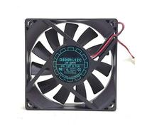D80SH-12C DC12V 80mm 0.70A 8020 2-Wire Power Supply Chassis Cooling fan