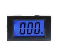 D85-222 Voltmètre à affichage numérique AC 199,9 V 600 V HD LCD Tête de mètre Alimentation 220 V Facile à installer 1 pièce (AC0-199,9 V)