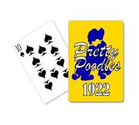 D9 Gifts Cadeau de sororité - Cartes de jeu souvenir, parfait pour les nouveaux membres, les fêtes d'anniversaire, la fête des fondateurs, les sœurs, les événements de service (SGRho)