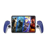 D9 Manette de jeu extensible pour téléphone portable, manette de jeu sans fil Bluetooth pour PC Tablette/Switch/PS3/PS4 (Blanc)