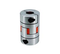 D95L126 Coupler Aluminium Plum Flexible Shaft Coupling electronic starter Connector CNC 20/21/22/24/30/33/36/38/45/46/48/50/52/53/55/58/60mm IINKUEYK(25X27)