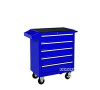 DA-25 5 tiroirs de rangement boîte à outils chariot matériel d'atelier Mobile multifonctionnel Auto réparation de voiture entretien boîte à outils armoire Outil de bricolage(F)