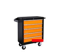 DA-25 5 tiroirs de rangement boîte à outils chariot matériel d'atelier Mobile multifonctionnel Auto voiture réparation Maintenance boîte à outils armoire Bricolage pour débutants(F)