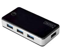 [DA-70231] Digitus Hub USB 3.0 4 ports avec bloc d'alimentation Noir