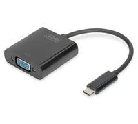 [DA-70853] DIGITUS Câble Adaptateur Graphique USB Type C vers VGA, Full HD 60...
