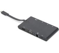 Da-70865 Station D'Accueil Avec Fil Usb 3.2 Gen 1 (3.1 Gen 1) Type-C Noir