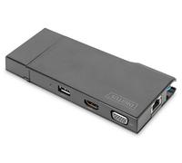 Digitus Dock universel USB 3.0 7 ports (dont 2x USB 3.0) – 2x vidéo, RJ45, 2 lecteurs de cartes