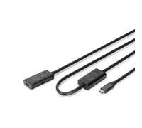 [DA-73109] DIGITUS Câble d'extension USB actif - USB-C femelle vers mâle - 10 m