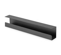 Cable management tray, under desk black
