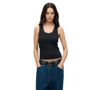 DÃ©bardeur Ã bordure dentelle femme Superdry Vintage Bleu M