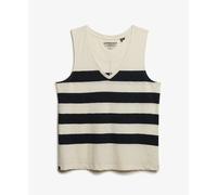 DÃ©bardeur Ã col V femme Superdry Studios Blanc M