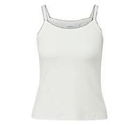 DÃ©bardeur Ã fines bretelles avec bordure contrastÃ©e femme COMMA Blanc 38