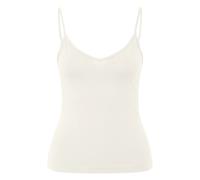 DÃ©bardeur Ã©lastique Ã fines bretelles femme QS Blanc 2XL