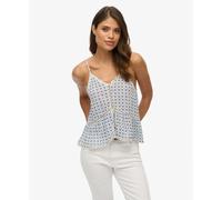 DÃ©bardeur Ã liserÃ© Ã©chelle femme Superdry Bleu L