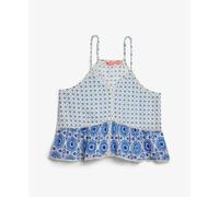DÃ©bardeur Ã liserÃ© Ã©chelle femme Superdry Bleu S