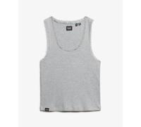 DÃ©bardeur Ã liserÃ© en dentelle femme Superdry Vintage Gris M