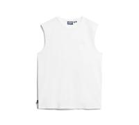 DÃ©bardeur Ã logo en coton biologique Superdry Essential Blanc L