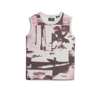 DÃ©bardeur Ã logo et imprimÃ© photographique femme Superdry Beige M