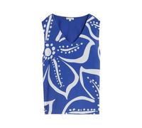 DÃ©bardeur Ã motif floral femme Tom Tailor Bleu L
