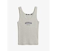 DÃ©bardeur Ã motif imprimÃ© femme Superdry Athletic Essential Gris S