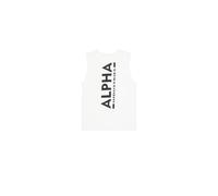 DÃ©bardeur Alpha Industries Backprint Blanc S