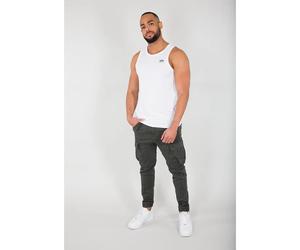 DÃ©bardeur Alpha Industries Small Logo Blanc 2XL