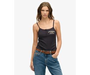 DÃ©bardeur boutonnÃ© avec motif femme Superdry Athletic Essentials Gris S