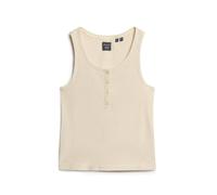 DÃ©bardeur boutonnÃ© femme Superdry Athletic Essentials Beige S/M