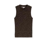 DÃ©bardeur cÃŽtelÃ© col montant femme Tom Tailor Denim Marron 2XL