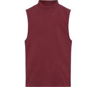 DÃ©bardeur col montant femme KnowledgeCotton Apparel Rouge M