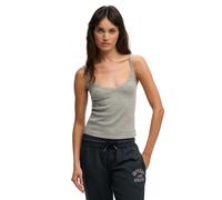 DÃ©bardeur col V femme Superdry Athletic Essentials Gris XS
