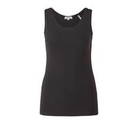 DÃ©bardeur coupe ajustÃ©e en coton mÃ©langÃ© femme s.Oliver Noir 44