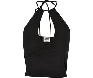 DÃ©bardeur court enveloppant femme Urban Classics Noir 4XL