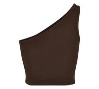 DÃ©bardeur crop asymÃ©trique femme Urban Classics Marron 2XL