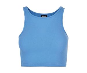 DÃ©bardeur crop cÃŽtelÃ© femme Urban Classics Bleu XL