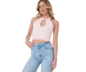 DÃ©bardeur dentelle sans couture femme Guess Lila Rose M