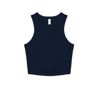 DÃ©bardeur dos nageur femme Bella + Canvas Micro Rib Bleu XL