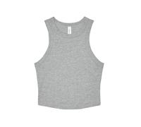 DÃ©bardeur dos nageur femme Bella + Canvas Micro Rib Gris S