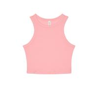 DÃ©bardeur dos nageur femme Bella + Canvas Micro Rib Rose S