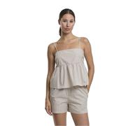 DÃ©bardeur en coton femme Urban Classics Cami striped Gris S