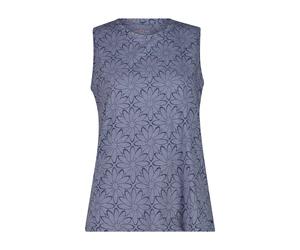 DÃ©bardeur en jersey dÃ©lavÃ© avec imprimÃ© floral femme CMP Bleu 3XL