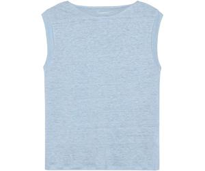 DÃ©bardeur en lin femme KnowledgeCotton Apparel Bleu XL