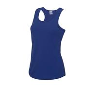 DÃ©bardeur en polyester femme Just Cool Bleu 2XL